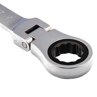 Ключ комбинированный трещоточный, 27 мм, CrV, шарнирный, зеркальный хром Matrix купить в Москве с доставкой по всей России | ProtosMarket.ru