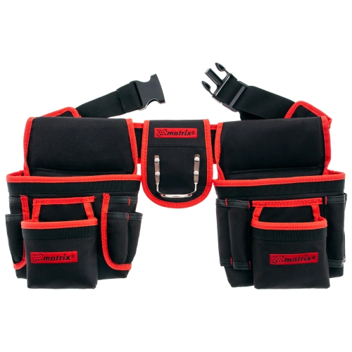 Сумка-пояс двойная, 20 карманов, держатель для молотка Matrix купить в Москве с доставкой по всей России | ProtosMarket.ru