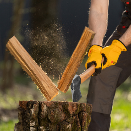 Топор кованый, 680 г, американский тип, буковая рукоятка, 360мм, EFP Denzel по ценам производителя в Казани с доставкой по всей России