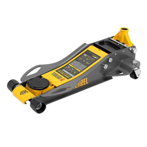 Домкрат гидравлический подкатной, 3 т, 75-500 мм, быстрый подъем, низкий подхват, проф. Denzel по ценам производителя в Казани с доставкой по всей России