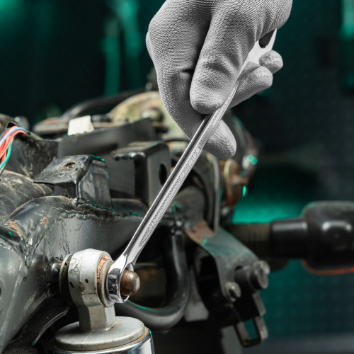 Ключ комбинированный, 16 мм, CrV, антислип Stels по ценам производителя в Казани с доставкой по всей России