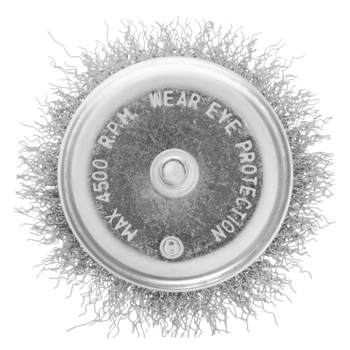 Щетка для дрели, 75 мм, "чашка" со шпилькой, витая проволока Сибртех по ценам производителя в Казани с доставкой по всей России