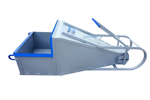 Бадья для бетона «Туфелька» 2,0 с двухчелюстным затвором и шестеренчатым приводом по ценам производителя в Казани с доставкой по всей России