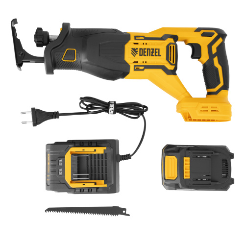 Пила сабельная аккумуляторная бесщет. RS-250, Li-Ion, 20 В Denzel по ценам производителя в Казани с доставкой по всей России