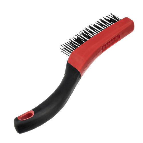 Щетка зачистная трехрядная, двухкомпонентная рукоятка Matrix по ценам производителя в Казани с доставкой по всей России