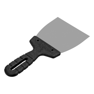 Шпательная лопатка из нержавеющей стали, 100 мм, пластмассовая ручка Сибртех купить в Москве с доставкой по всей России | ProtosMarket.ru