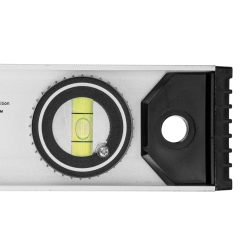 Уровень алюминиевый "Рельс", 400 мм, 3 глазка (1 поворотный) Matrix купить в Москве с доставкой по всей России | ProtosMarket.ru