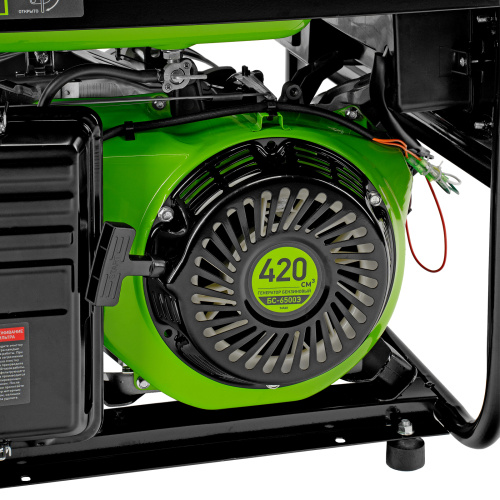 Генератор бензиновый БС-6500Э, 5.5 кВт, 230В, четырехтактный, 25 л, электростартер Сибртех купить в Москве с доставкой по всей России | ProtosMarket.ru