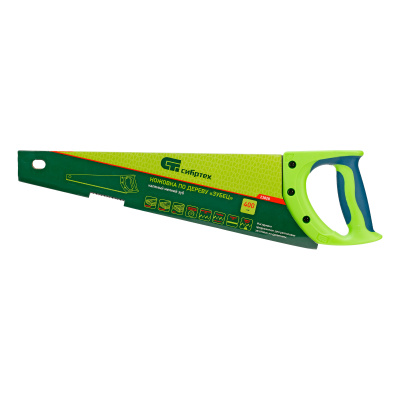 Ножовка по дереву"Зубец" для точных пильных работ, 400 мм, каленый зуб 2D, 14 TPI, двухкомпонентная рукоятка Сибртех купить в Москве с доставкой по всей России | ProtosMarket.ru