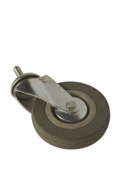 Колесо аппаратное поворотное SCtg 55 120 мм с болтом (серое) (F) купить в Москве с доставкой по всей России | ProtosMarket.ru