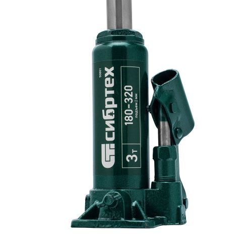 Домкрат гидравлический бутылочный, 3 т, 180-320 мм Сибртех купить в Москве с доставкой по всей России | ProtosMarket.ru