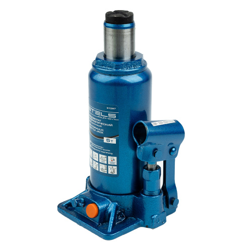 Домкрат гидравлический бутылочный, 5 т, H подъема 197-382 мм Stels купить в Москве с доставкой по всей России | ProtosMarket.ru