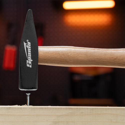 Молоток слесарный, 500 г, квадратный боек, деревянная рукоятка Sparta купить в Москве с доставкой по всей России | ProtosMarket.ru