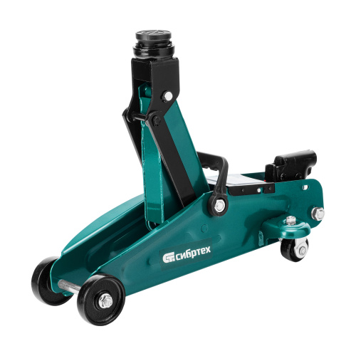 Домкрат гидравлический подкатной, 2 т, 127-330 мм, в пласт. кейсе Сибртех по ценам производителя в Казани с доставкой по всей России