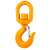 Крюк 322 А с вертлюгом 1 т купить в Москве с доставкой по всей России | ProtosMarket.ru