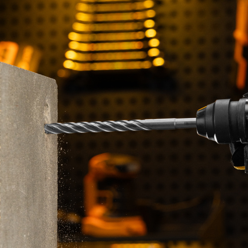 Бур по бетону, цельная крестовая пластина, 12x215 мм, SDS PLUS Denzel по ценам производителя в Казани с доставкой по всей России