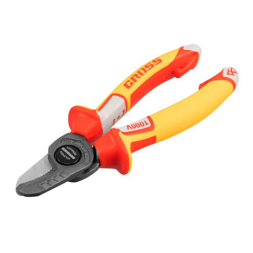 Кабелерез, диэлектрические рукоятки до 1000 В, трехкомпонентные рукоятки, 160 мм Gross купить в Москве с доставкой по всей России | ProtosMarket.ru