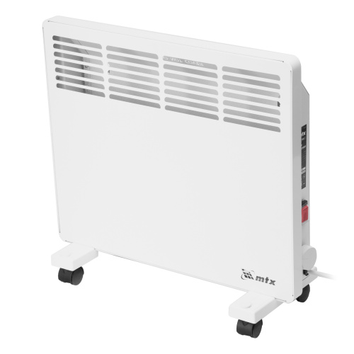 Конвектор электрический КМ-1000.1, 230 В, 1000 Вт, X-образный нагреватель, колеса, термостат MTX по ценам производителя в Казани с доставкой по всей России