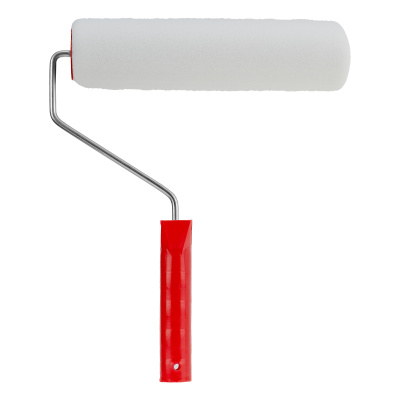 Валик "Поролон", в сборе, 250 мм, D 48 мм, D ручки 6 мм, крепление шплинтом Сибртех купить в Москве с доставкой по всей России | ProtosMarket.ru