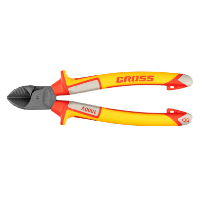 Бокорезы, диэлектрические рукоятки, до 1000 В, трехкомпонентные рукоятки, 180 мм Gross купить в Москве с доставкой по всей России | ProtosMarket.ru