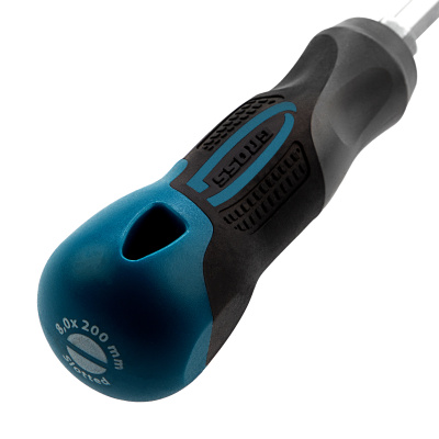 Отвертка SL8x 200 мм, S2, трехкомпонентная рукоятка Gross купить в Москве с доставкой по всей России | ProtosMarket.ru