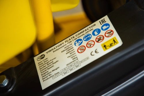 Виброплита 85 кг, 13кН (Honda) бак, коврик, колесный комплект TOR T-80 по ценам производителя в Казани с доставкой по всей России