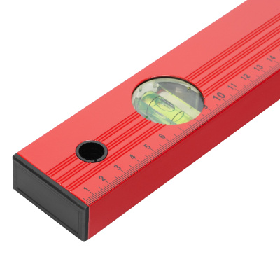Уровень алюминиевый, 1200 мм, 3 глазка, красный, линейка Matrix по ценам производителя в Казани с доставкой по всей России