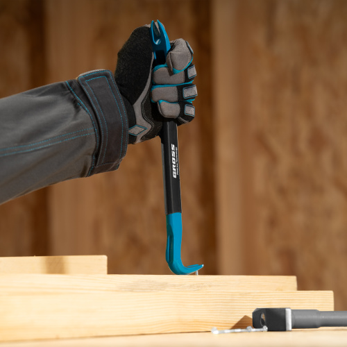 Лом-гвоздодер, обрезиненная рукоятка, 300 x 22 x 14мм Gross купить в Москве с доставкой по всей России | ProtosMarket.ru