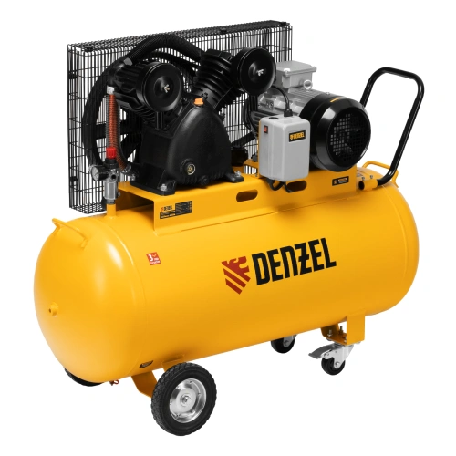 Компрессор воздушный рем. привод BCV 5500-T/200, 5,5 кВт, 200 литров, 850 л/мин Denzel по ценам производителя в Казани с доставкой по всей России
