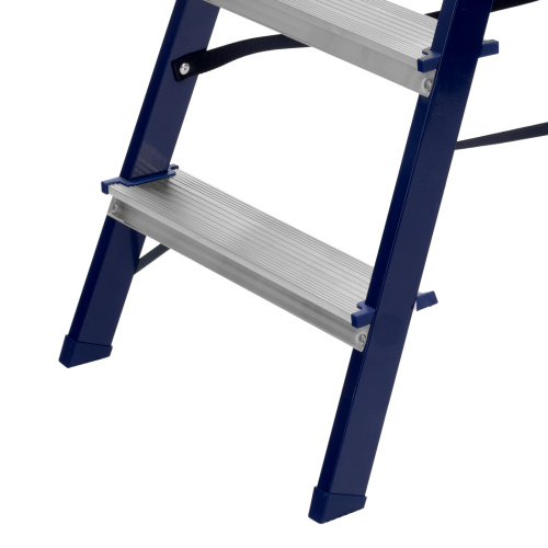 Стремянка двусторонняя 4 ступени, стальная, Сибртех купить в Москве с доставкой по всей России | ProtosMarket.ru