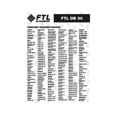 Мешок-пылесборник FTL DB 30 (комплект 5 шт.) по ценам производителя в Казани с доставкой по всей России