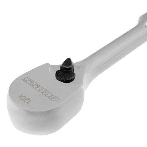 Ключ-трещотка 1/4", CrV, 120 зубьев, цельнометаллический, хром Gross купить в Москве с доставкой по всей России | ProtosMarket.ru