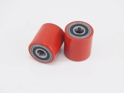 Колесо полиуретан 64х70 мм с подшипником для тележек гидравлических RHP/CW по ценам производителя в Казани с доставкой по всей России