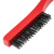 Щетка зачистная трехрядная, закаленная прямая проволока с пластиковой ручкой Matrix купить в Москве с доставкой по всей России | ProtosMarket.ru