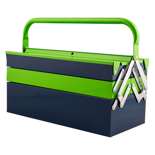 Ящик для инструмента, 430 х 200 х 200 мм, пять секций, металлический Сибртех 90751 купить в Москве с доставкой по всей России | ProtosMarket.ru