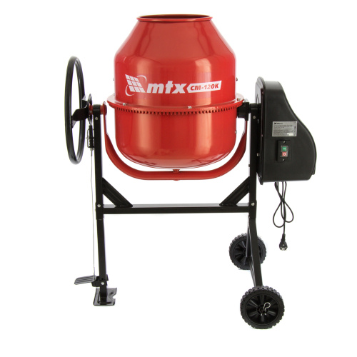 Бетоносмеситель СМ-120K, 120 л, мощность 450 Вт МТХ купить в Москве с доставкой по всей России | ProtosMarket.ru