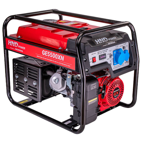 Генератор бензиновый HND GE 5500 XN по ценам производителя в Казани с доставкой по всей России