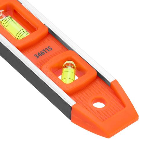 Уровень усиленный, 235 мм, 3 глазка, пластмассовый "Торпедо" (IV) Sparta по ценам производителя в Казани с доставкой по всей России