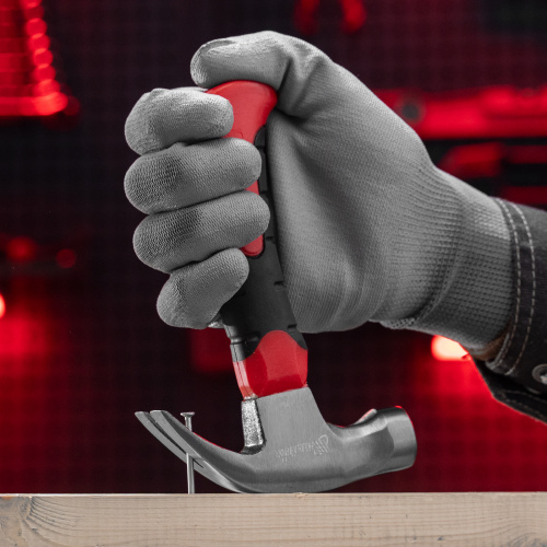 Молоток-гвоздодер мини, боек с магнитом, фибергласовая двухкомпонентная рукоятка, 250 г Matrix купить в Москве с доставкой по всей России | ProtosMarket.ru