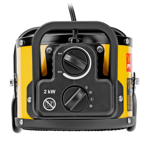 Тепловая пушка, керамический нагреватель (тепловентилятор) DHC 2-100, 230 В, 0.025/1/2 кВт Denzel по ценам производителя в Казани с доставкой по всей России