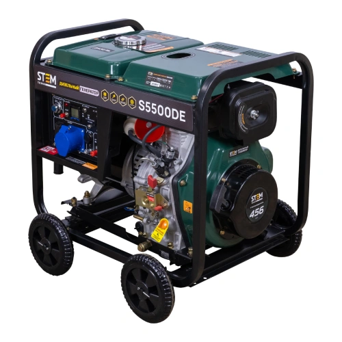 Генератор дизельный STEM Techno S5500DE (5.5 кВт, электростартер, дисплей, подогрев) купить в Москве с доставкой по всей России | ProtosMarket.ru