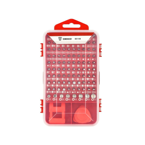 Набор прецизионных инструментов DEKO BS108 (108 предметов) купить в Москве с доставкой по всей России | ProtosMarket.ru