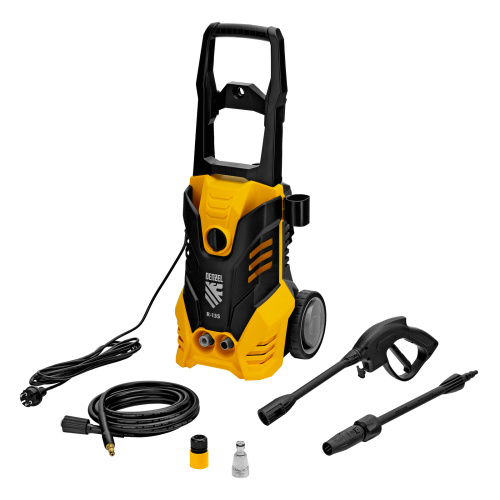 Моечная машина высокого давления R-135, 1800 Вт, 135 бар, 6 л/мин, колесная Denzel купить в Москве с доставкой по всей России | ProtosMarket.ru
