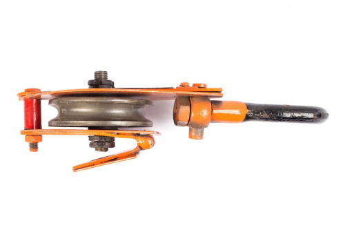 Блок монтажный однорольный с  ушком TOR 0,5 т с откидной щекой купить в Москве с доставкой по всей России | ProtosMarket.ru