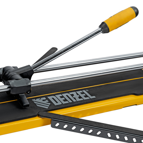 Плиткорез 600х14мм, цельнометал. напр., каретка на подш., стальная станина, рукоятка-пенал Denzel по ценам производителя в Казани с доставкой по всей России