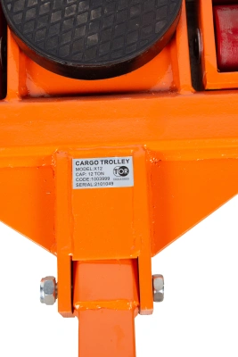 Роликовая платформа поворотная TOR X12 г/п 12 т (с ручкой) по ценам производителя в Казани с доставкой по всей России