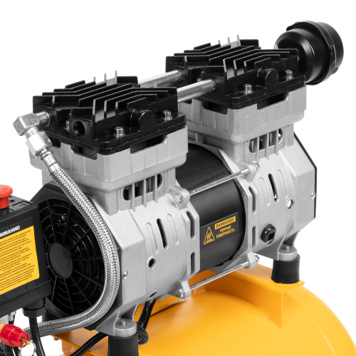 Компрессор DLS950/24 безмаслянный малошумный 950 Вт, 165 л/мин, ресивер 24 л Denzel купить в Москве с доставкой по всей России | ProtosMarket.ru