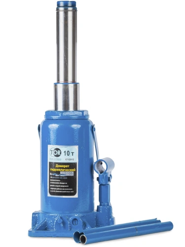Домкрат гидравлический телескопический TOR ДГТ-15 г/п 15 т (2 уровня) по ценам производителя в Казани с доставкой по всей России