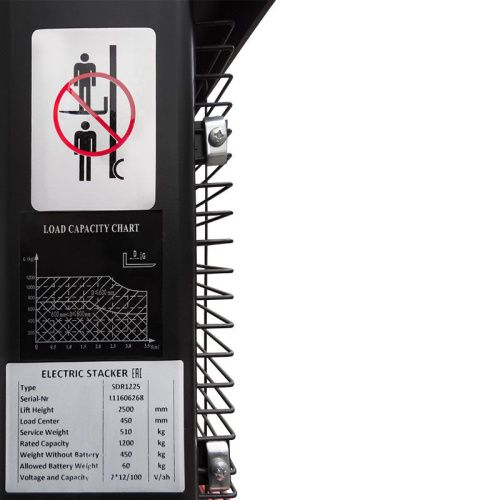 Самоходный штабелер PROLIFT SDR 1635 li-ion купить в Москве с доставкой по всей России | ProtosMarket.ru