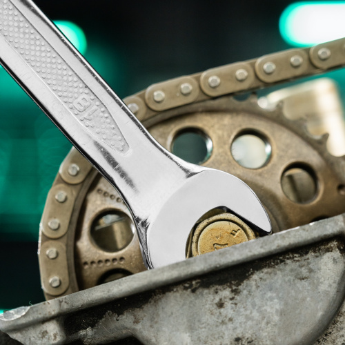 Ключ комбинированный, 18 мм, CrV, антислип Stels по ценам производителя в Казани с доставкой по всей России